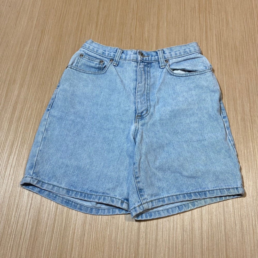 Z. Cavaricci Light Wash Denim Shorts